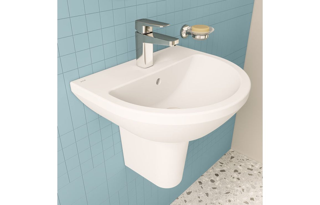 VitrA Integra 495x430mm 1TH Basin w/Overflow - White