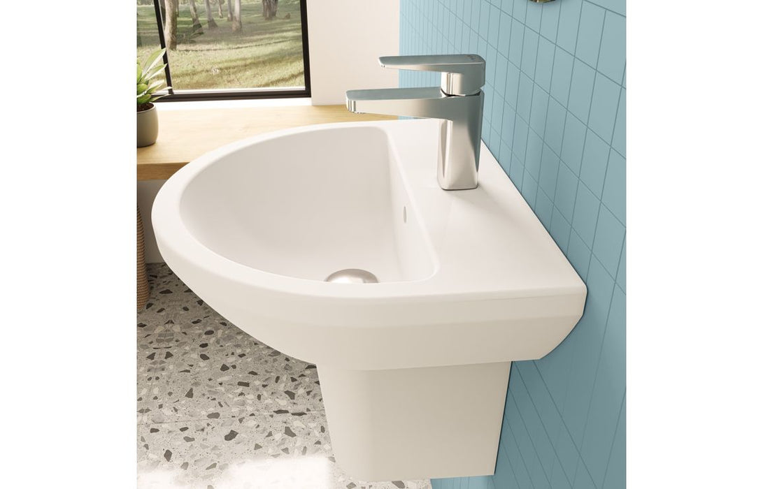 VitrA Integra 495x430mm 1TH Basin w/Overflow - White