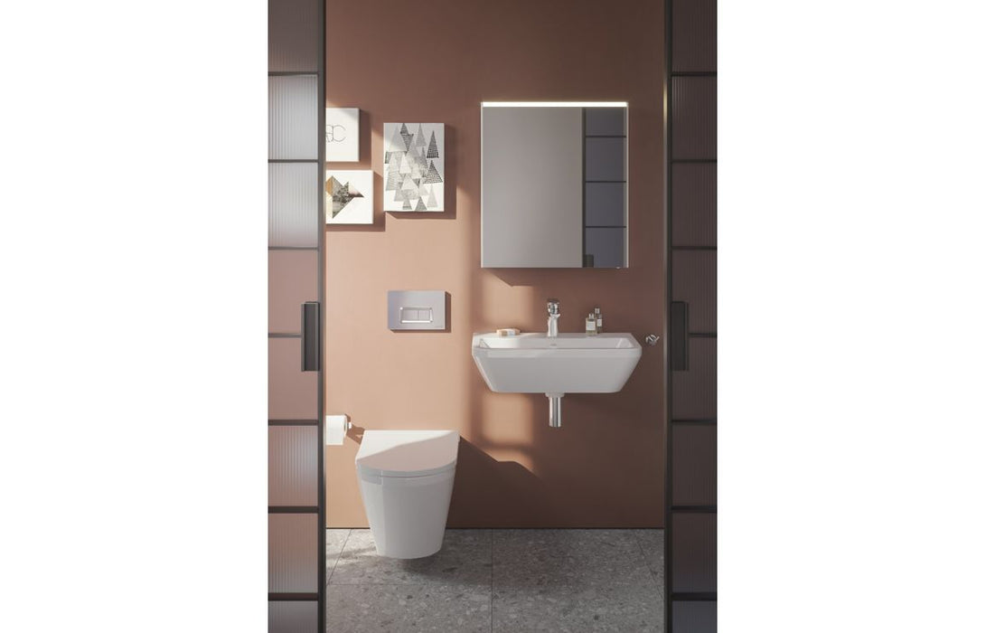 VitrA Integra 600x360mm Compact Basin w/Overflow - White