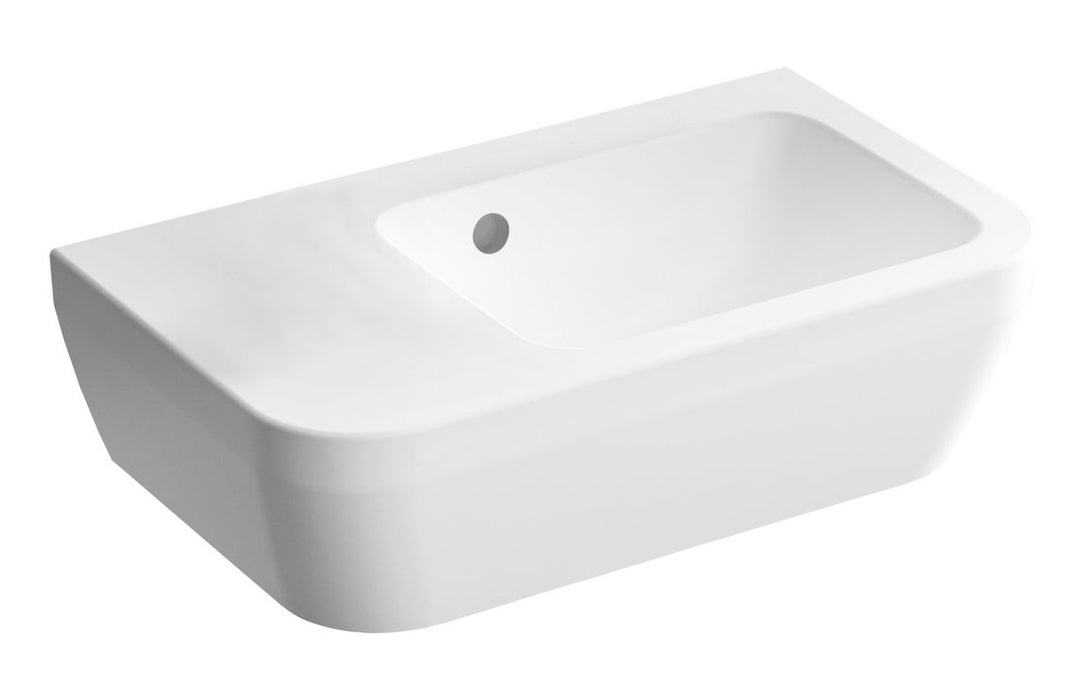 VitrA Integra 370x220mm 0TH Compact Basin w/Overflow - White