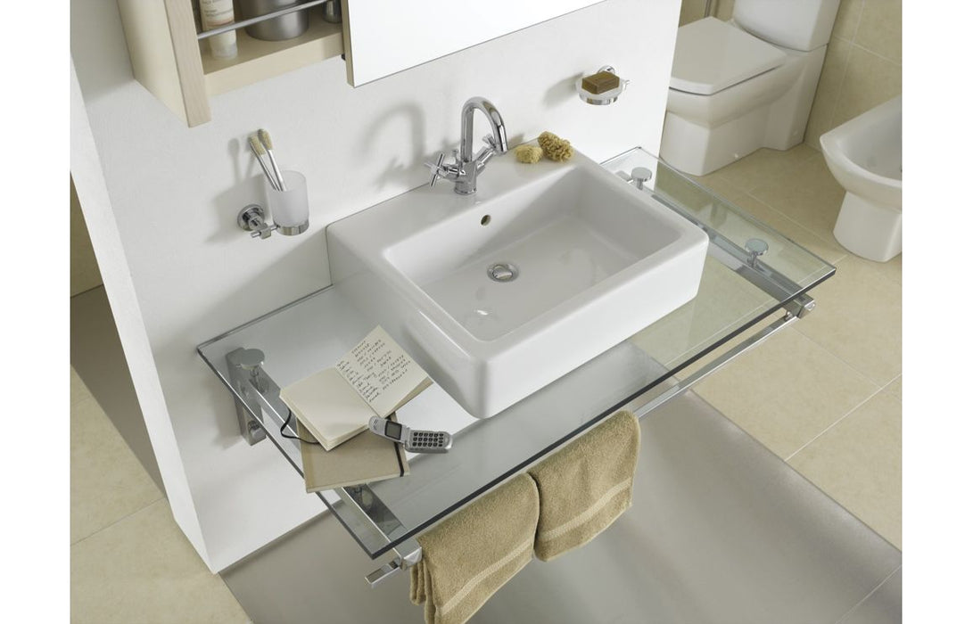 VitrA Nuo 500x440mm 1TH Countertop Basin w/Overflow - White