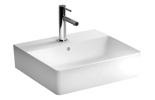 VitrA Nuo 500x440mm 1TH Countertop Basin w/Overflow - White