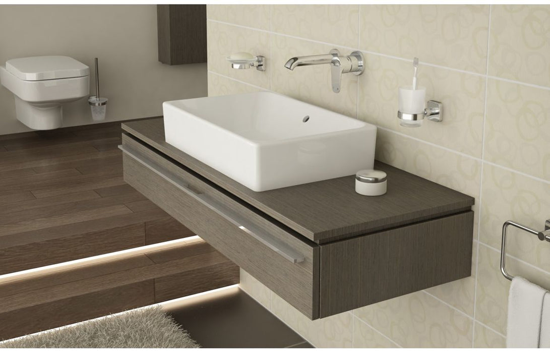 VitrA Nuo 500x380mm 0TH Basin w/Overflow - White