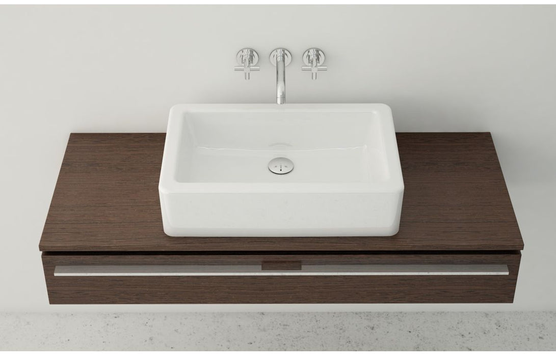 VitrA Nuo 500x380mm 0TH Basin w/Overflow - White