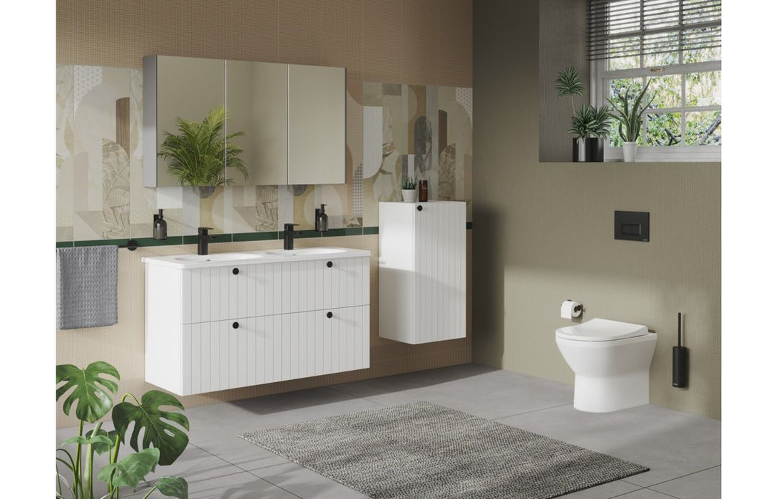 VitrA Zentrum 600x460mm 1TH Vanity Basin w/Overflow - White