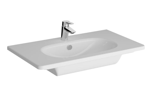 VitrA Zentrum 805x470mm 1TH Vanity Basin w/Overflow - White