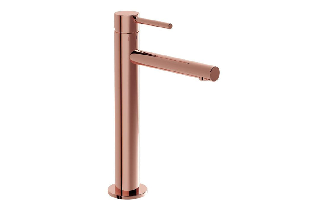 VitrA Origin Tall Basin Mixer - Matt Black