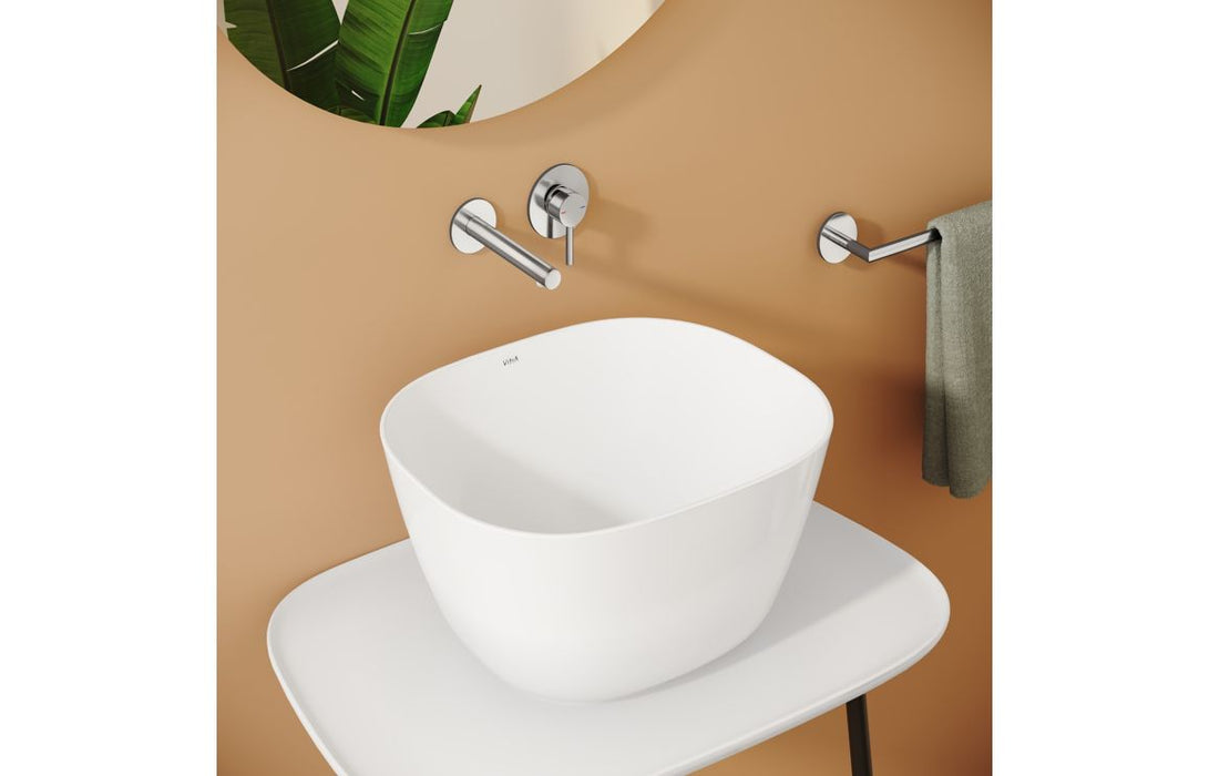 VitrA Origin Wall Mounted 2-Hole Basin Mixer - Chrome