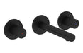 VitrA Origin Wall Mounted 3-Hole Basin Mixer - Matt Black