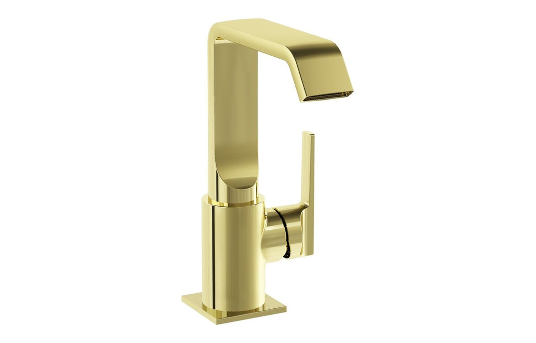 VitrA Suit Basin Mixer (Side Handle) - Brushed Gold