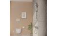 VitrA Origin Wall Mounted Shower Mixer - Brushed Nickel