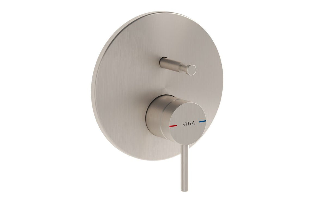 VitrA Origin Integrated 2-Way Diverter - Brushed Nickel
