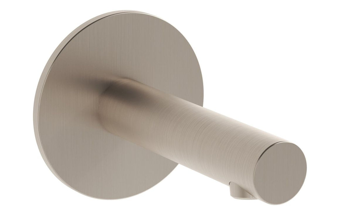 VitrA Origin Wall Mounted Bath Spout - Brushed Nickel