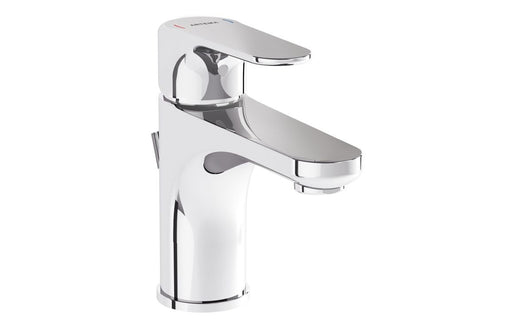 VitrA Root Round Compact Basin Mixer w/Waste Lever