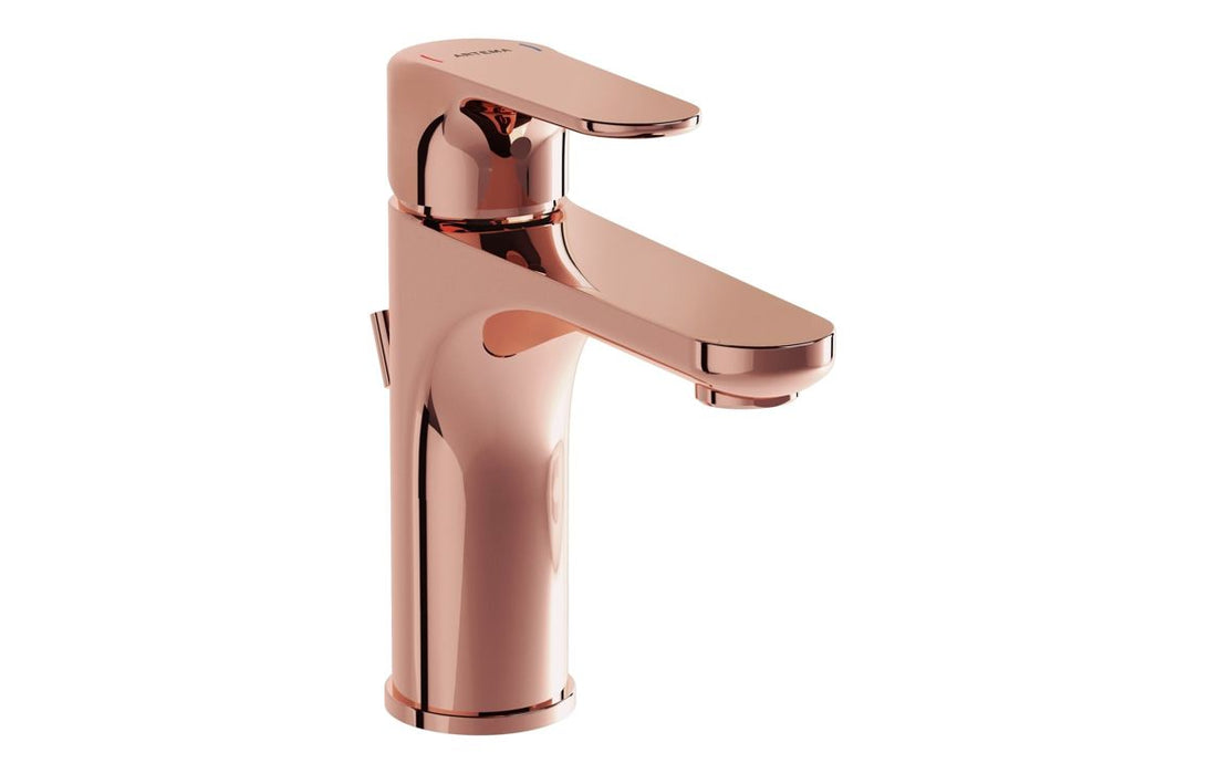 VitrA Root Round Basin Mixer w/Waste Lever