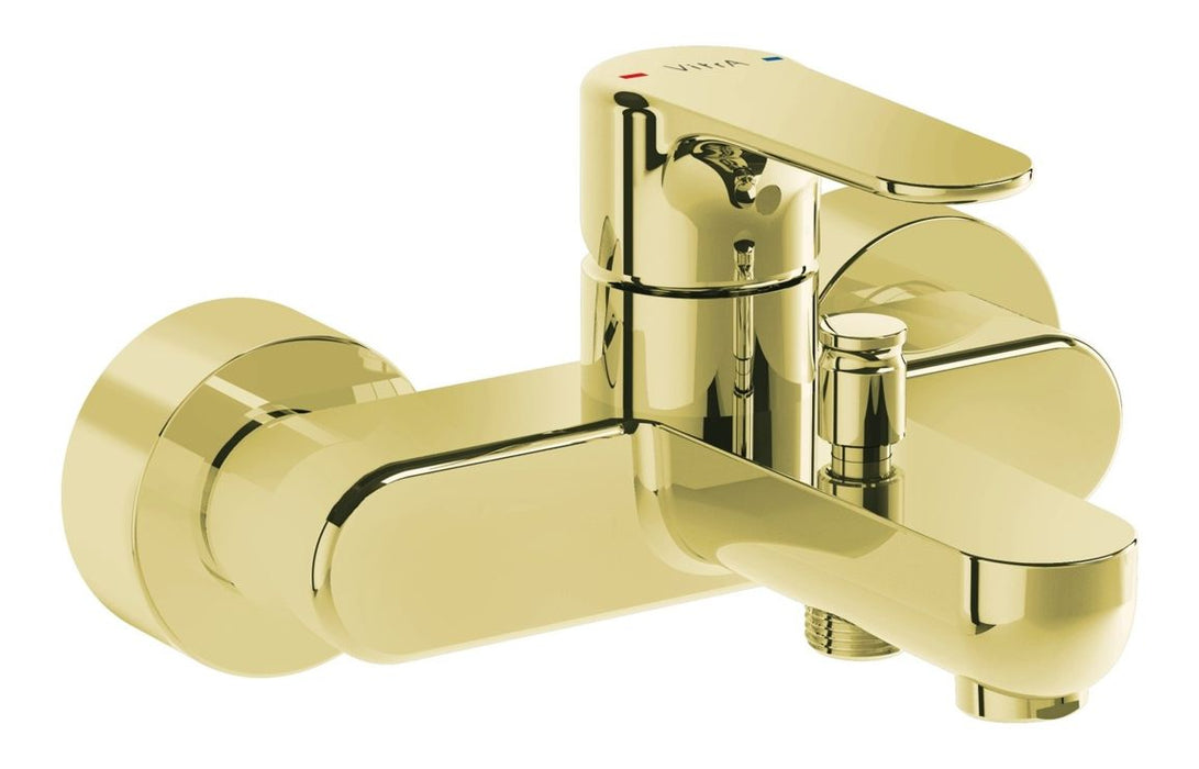 VitrA Root Round Wall Mounted Bath/Shower Mixer
