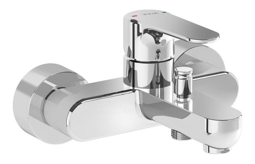 VitrA Root Round Wall Mounted Bath/Shower Mixer