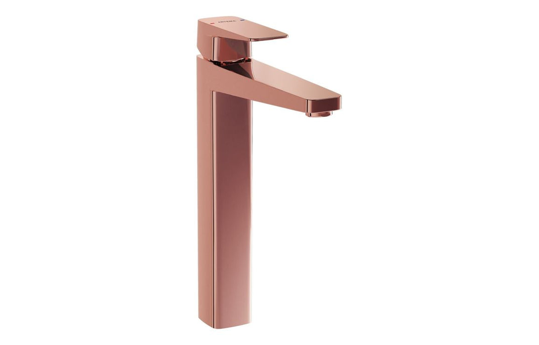 VitrA Root Square Tall Basin Mixer - Copper