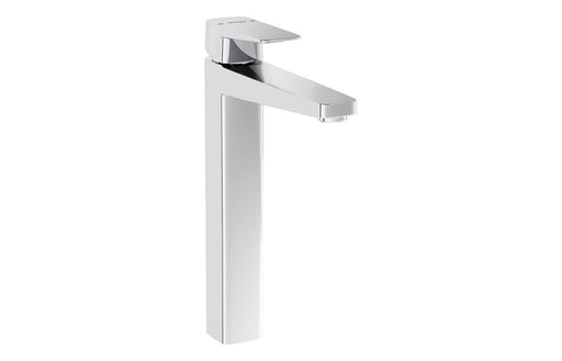 VitrA Root Square Tall Basin Mixer - Chrome