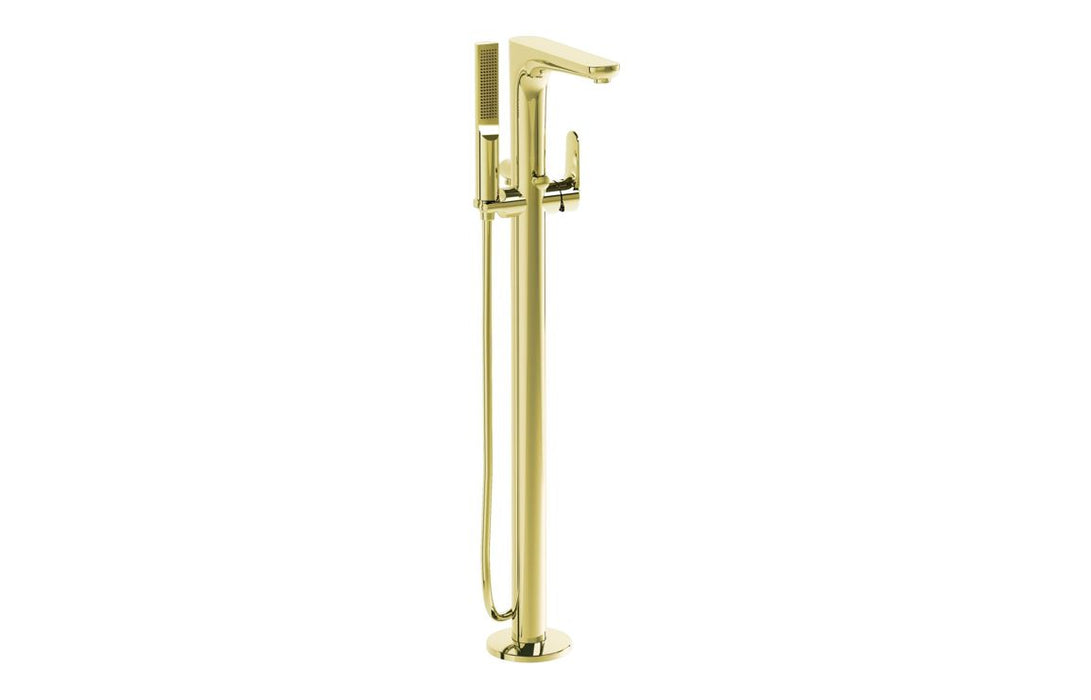 VitrA Root Round Floor Standing Bath/Shower Mixer
