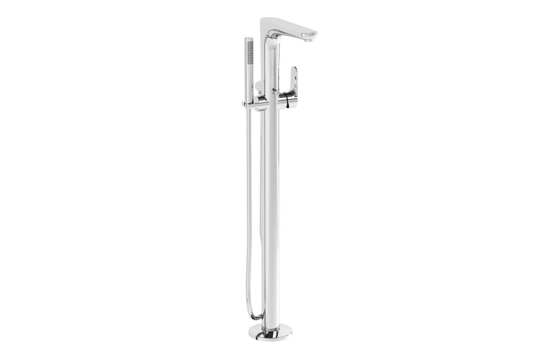 VitrA Root Round Floor Standing Bath/Shower Mixer