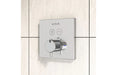 VitrA Aquacontrol Square Concealed Thermostatic 2-Way Bath Mixer - Chrome
