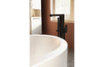 VitrA Root Square Floor Standing Bath/Shower Mixer - Chrome