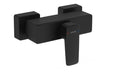 VitrA Root Square Wall Mounted Shower Mixer Valve - Matt Black