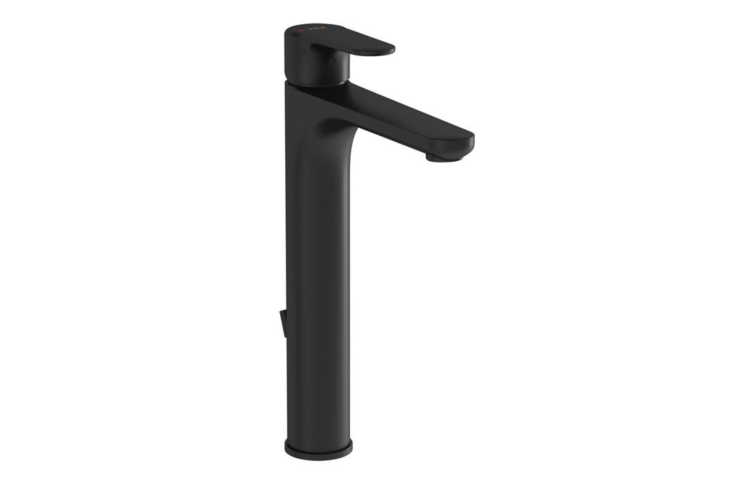 VitrA Root Round Tall Basin Mixer w/Waste Lever