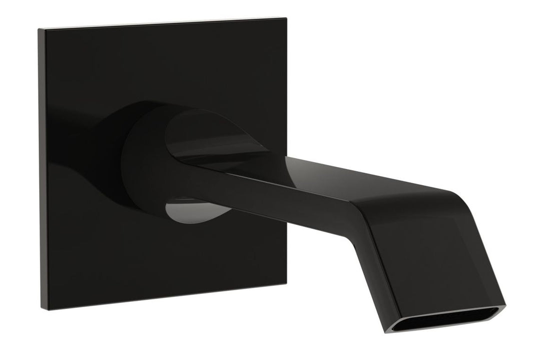 VitrA Suit Wall Mounted Bath Spout - Matt Black