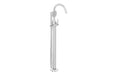 VitrA Origin Classic Floor Standing Bath/Shower Mixer - Chrome