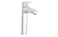 VitrA Flow Round Tall Basin Mixer w/Waste Lever - Chrome