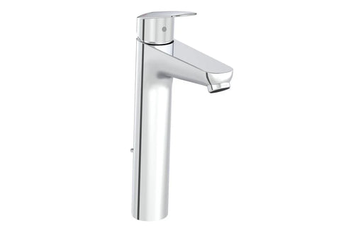 VitrA Flow Round Tall Basin Mixer w/Waste Lever - Chrome