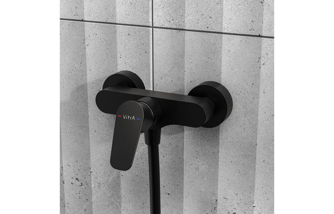 VitrA Flow Soft Wall Mounted Shower Mixer - Chrome