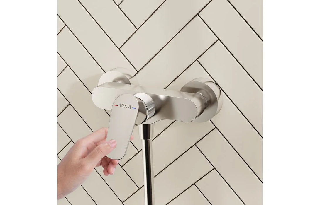 VitrA Flow Soft Wall Mounted Shower Mixer - Chrome