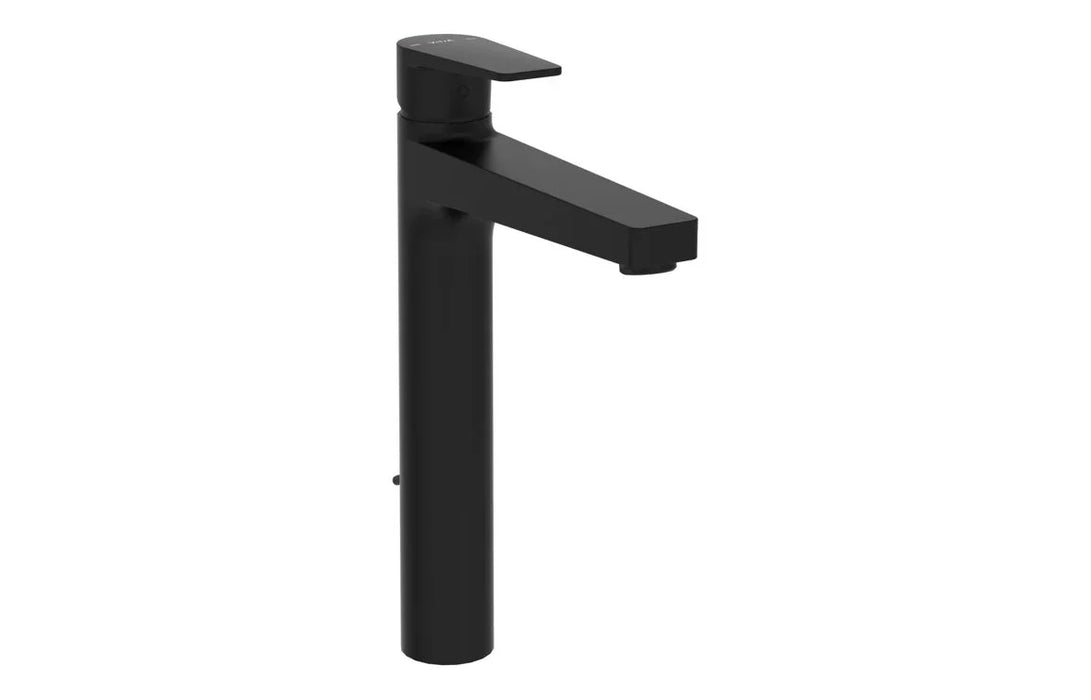 VitrA Flow Square Tall Basin Mixer w/Waste Lever - Chrome