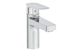 VitrA Flow Square Basin Mixer - Chrome