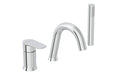 VitrA Flow Soft 3-Hole Bath/Shower Mixer