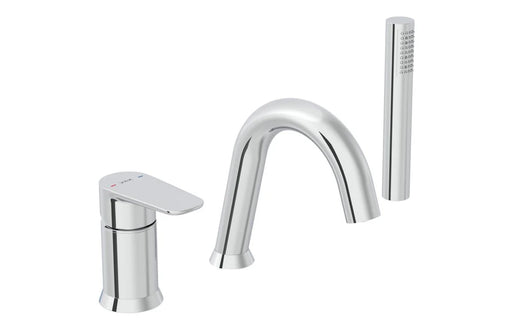 VitrA Flow Soft 3-Hole Bath/Shower Mixer
