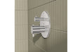 VitrA Root Round Integrated Thermostatic Bath/Shower Mixer Valve - Chrome