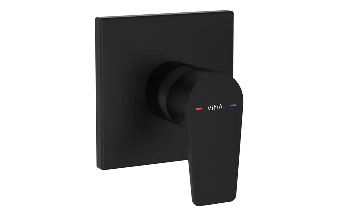 VitrA Flow Square Integrated Shower Mixer Valve - Chrome