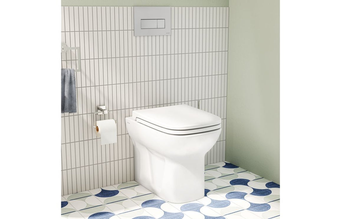 VitrA Q-Line Towel Ring - Chrome