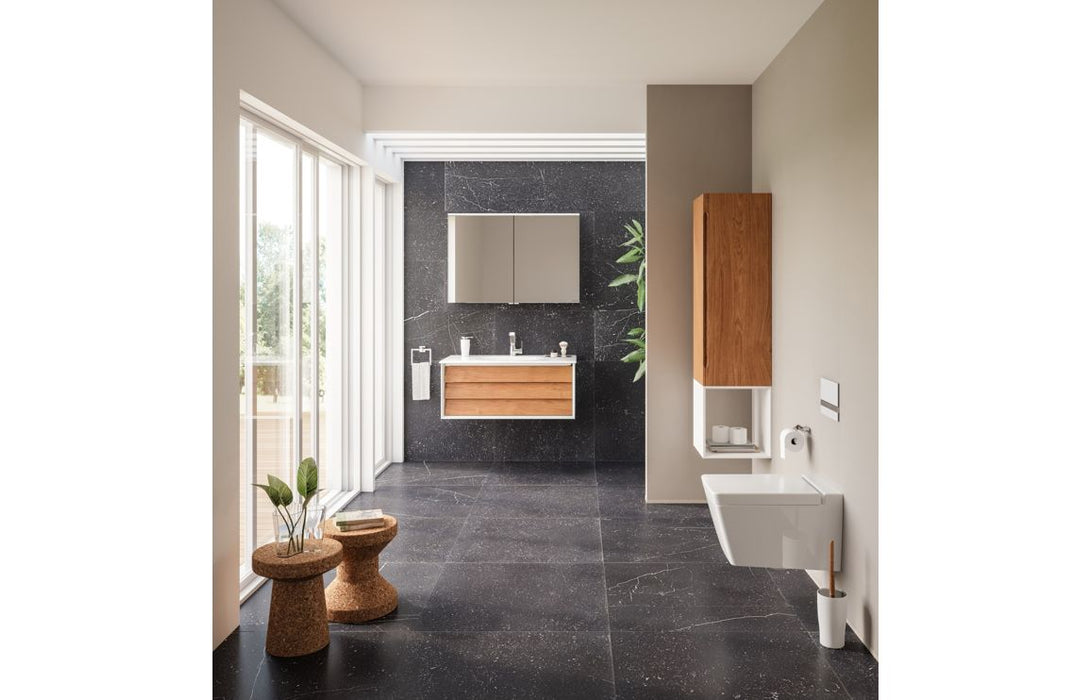 VitrA Q-Line Towel Ring - Chrome