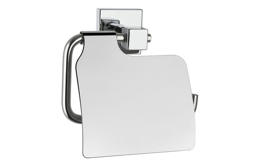 VitrA Q-Line Toilet Roll Holder w/Cover - Chrome