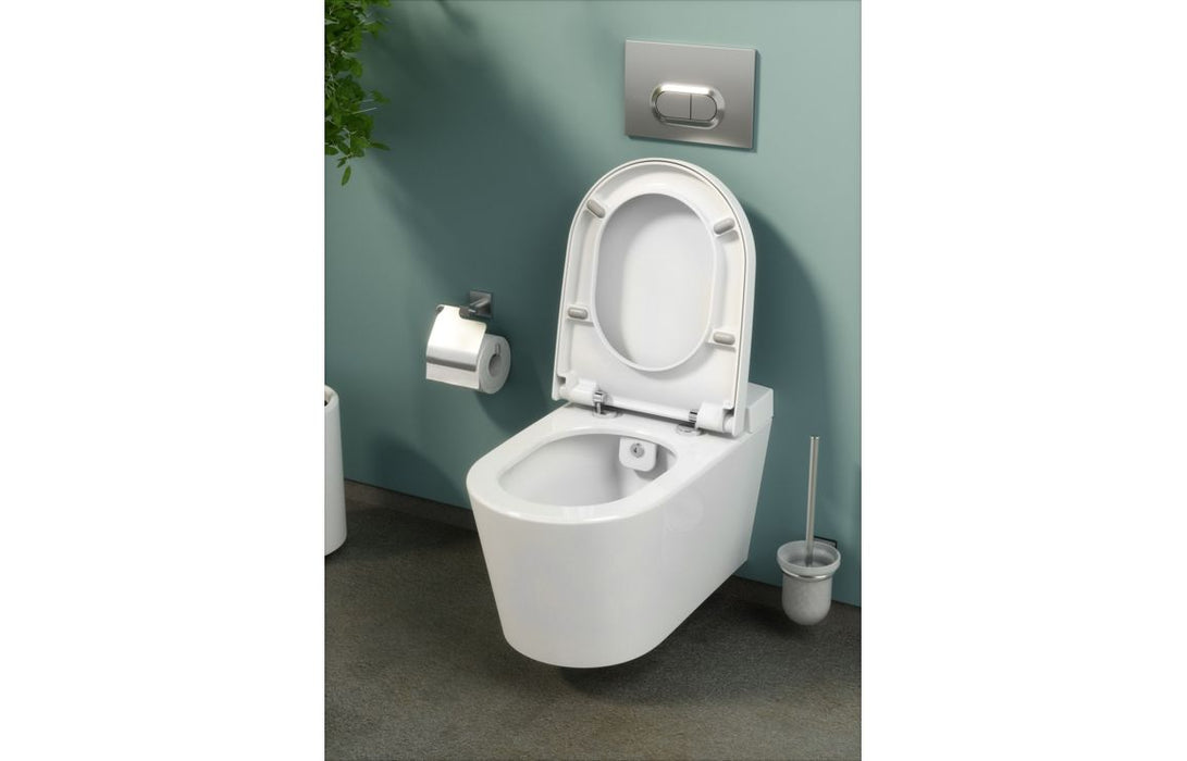 VitrA Q-Line WC Brush Holder - Chrome