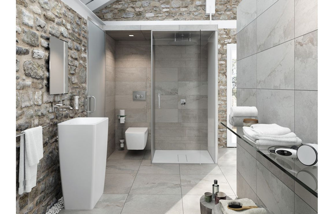 VitrA Q-Line WC Brush Holder - Chrome