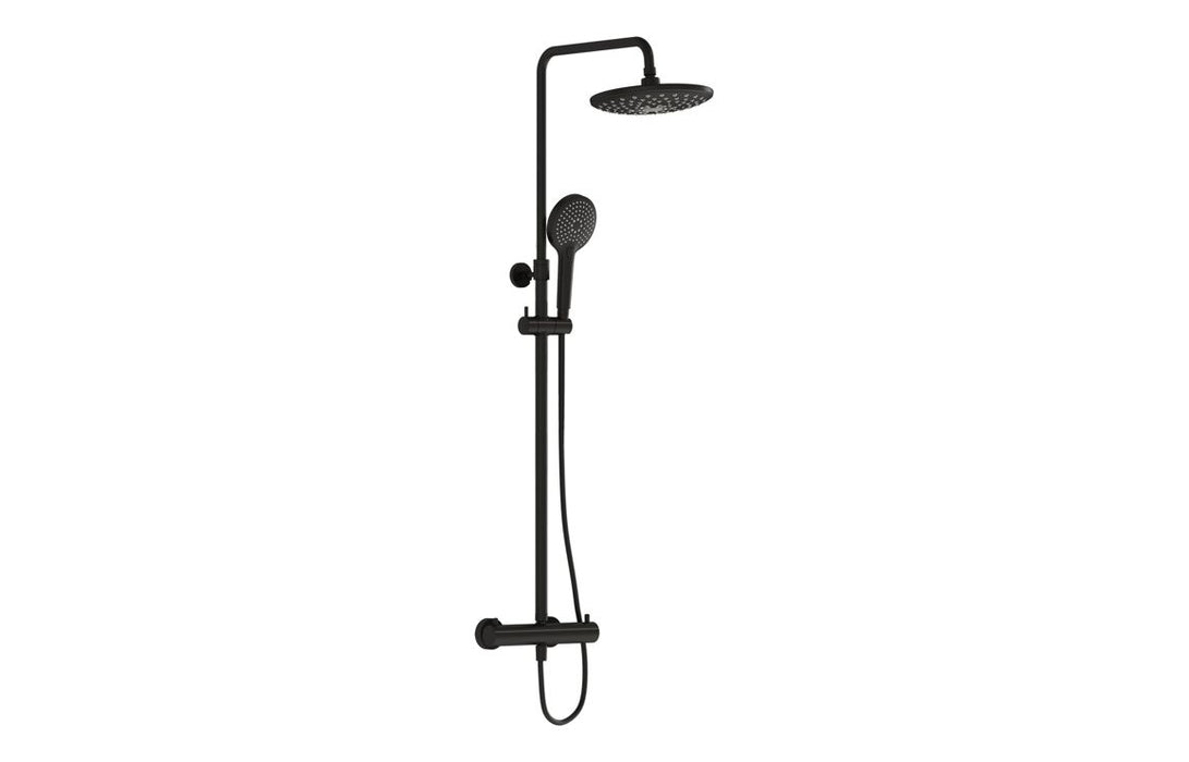 VitrA Aquaheat Bliss 240 Thermostatic Shower Column w/2-Function Overhead