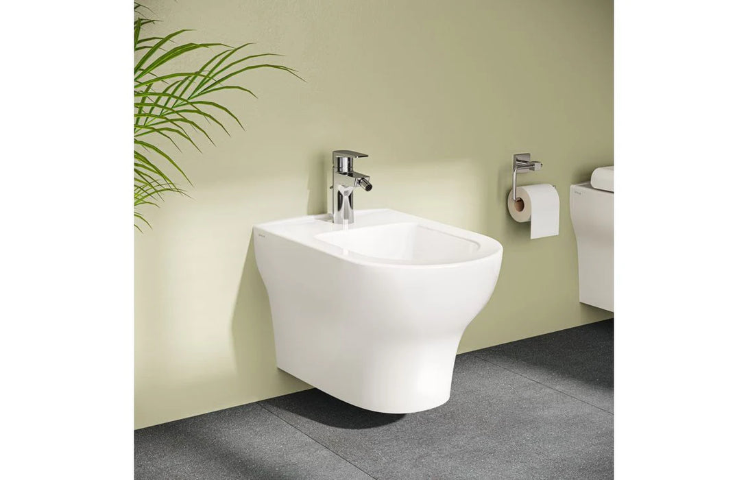 VitrA Flow Square Bidet Mixer - Chrome