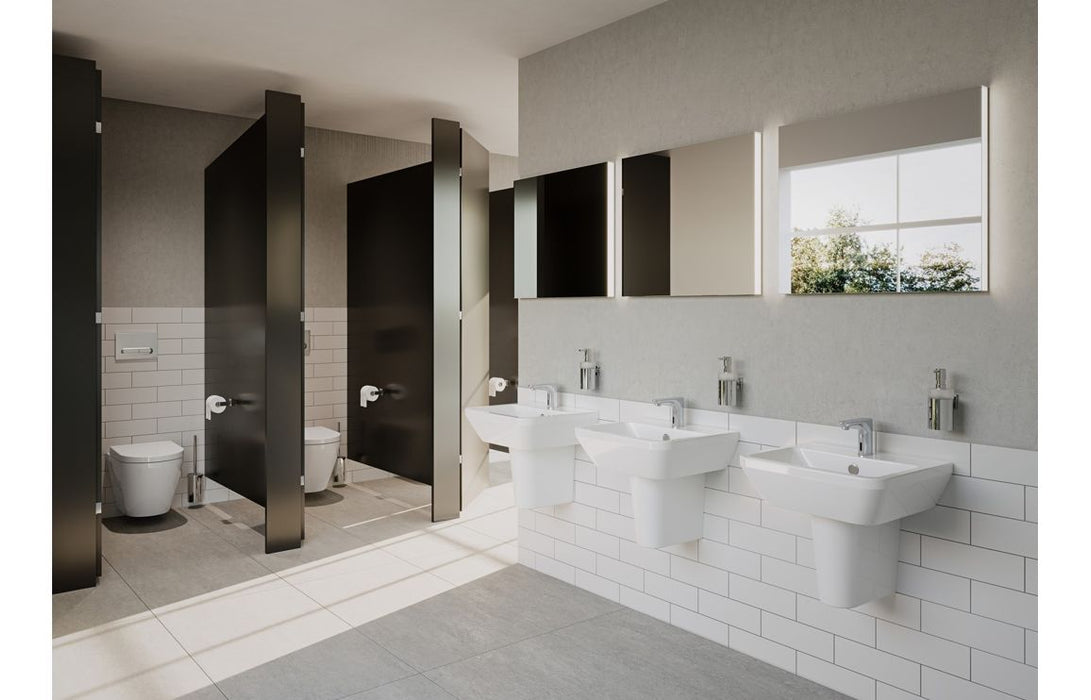 VitrA Integra 500x430mm 1TH Basin w/Overflow - White