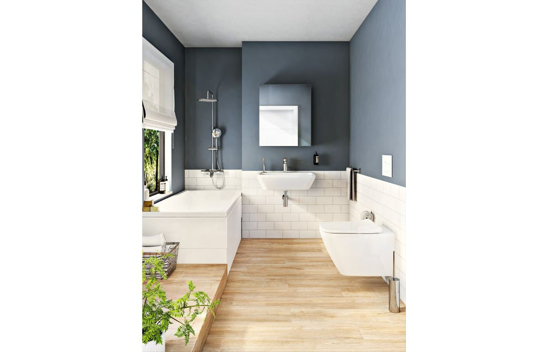 VitrA Integra 650x490mm 1TH Basin w/Overflow - White